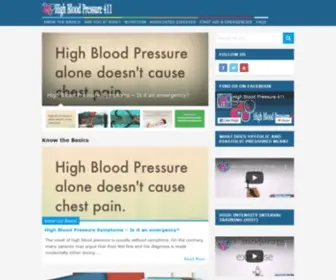 Highbloodpressure411.com(Hypertension Causes) Screenshot