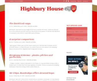Highbury-House.com(Arsenal FC by numbers) Screenshot