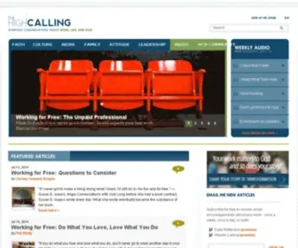 Highcallingblogs.com(High Calling Blogs) Screenshot