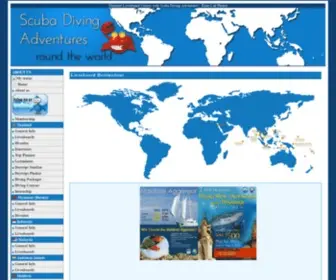 Highclass-Adventure.com(Worldwide Liveaboard Cruises with Scuba Diving Adventures) Screenshot