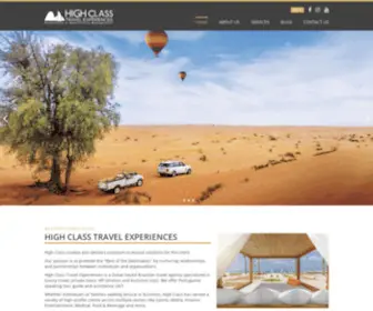 Highclasstravelexperiences.com(High Class Travel Experiences) Screenshot