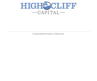 Highcliff.capital(High Cliff Capital) Screenshot