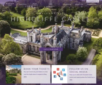 Highcliffecastle.co.uk(Highcliffe castle) Screenshot