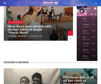 Highclouds.org(Music blog) Screenshot