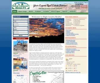 Highcountryrealty.net(High Country Realty) Screenshot