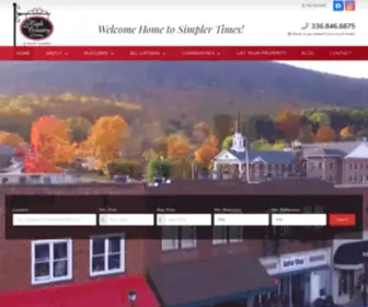 Highcountryrealtynorthcarolina.com(High Country Realty) Screenshot