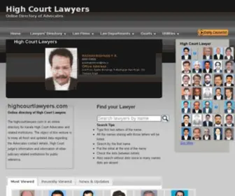 Highcourtlawyers.com(High court lawyers) Screenshot