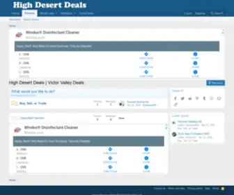 Highdesertdeals.com(High Desert Deals) Screenshot