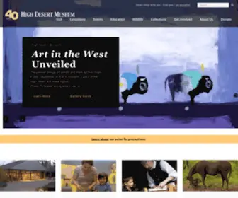 Highdesertmuseum.org(High Desert Museum) Screenshot