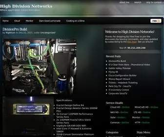 Highdivision.net(High Division Networks) Screenshot