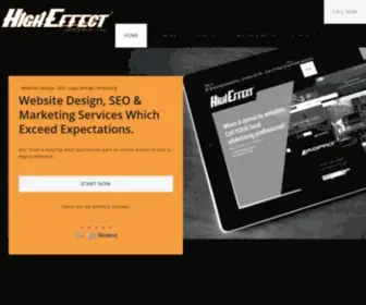 Higheffect.com(Website Designer) Screenshot