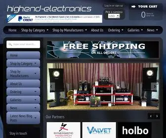 Highend-Electronics.com(Highend-electronics, inc) Screenshot