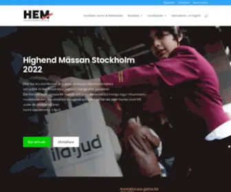 Highendmassan.se(High End Mässan) Screenshot