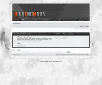 Highendmods.net(InMotion Hosting) Screenshot