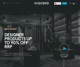 Highendoutlet.com(Forsale Lander) Screenshot