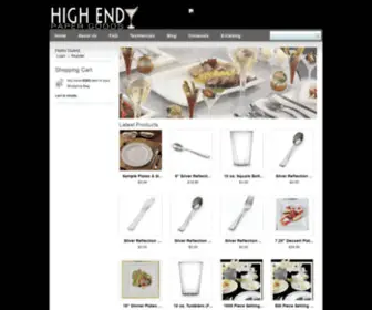 Highendpapergoods.com(High End Paper Goods) Screenshot