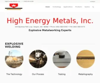 Highenergymetals.com(High Energy Metals) Screenshot