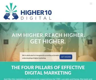 Higher10Digital.com(Higher 10 Digital) Screenshot