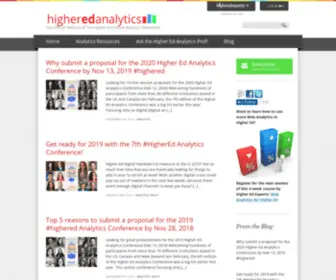 Higheredanalytics.com(Higheredanalytics) Screenshot