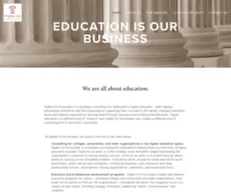 Higheredassociates.com(Higher Ed Associates) Screenshot