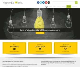 Higheredworksfoundation.org(Higher Ed Works) Screenshot