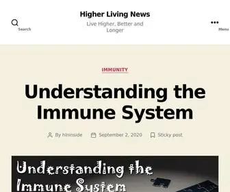 Higherlivingnews.com(Live Higher) Screenshot