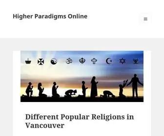 Higherparadigms.com(Higher Paradigms Online) Screenshot