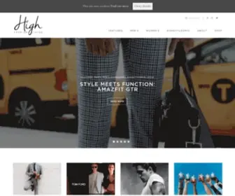 Highfashionliving.com(High Fashion Living) Screenshot