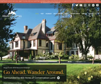 Highfieldhall.org(Highfield Hall and Gardens) Screenshot