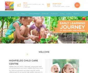 Highfieldschildcare.com.au(Highfields Childcare Centre) Screenshot