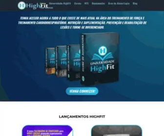 Highfit.com.br(Nova) Screenshot