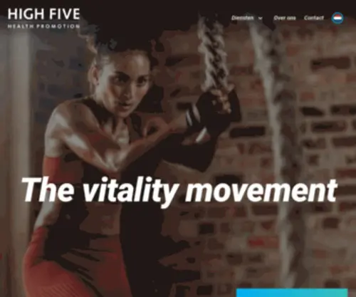 Highfive.nl(High Five Health Promotion) Screenshot