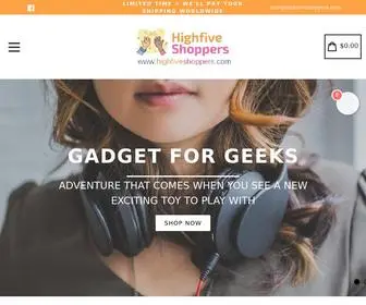Highfiveshoppers.com(Highfive Shoppers) Screenshot