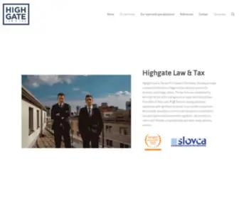 Highgatelawtax.com(Law firm) Screenshot