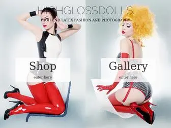 Highglossdolls.com(High Gloss Dolls) Screenshot