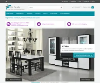 Highglossfurniturespecialists.co.uk(Chic Paradis) Screenshot