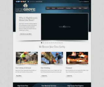 Highgrovetree.com(High Grove TreeHomepage With AnySlider) Screenshot
