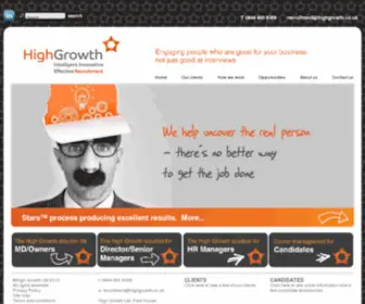 Highgrowthltd.co.uk(High Growth Recruitment) Screenshot