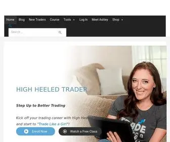 Highheeledtrader.com(High Heeled Trader) Screenshot