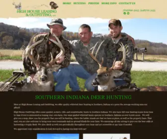 Highhouseleasing.com(Deer Hunting in Indiana) Screenshot