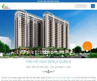 HighinteladatXanh.com(Website chính thức dự án căn hộ HIGH INTELA QUẬN 8 do ĐẤT XANH phân phối) Screenshot