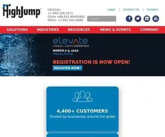 HighJump.com(Supply Chain Management) Screenshot