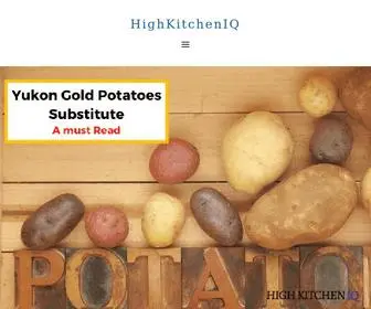 Highkitcheniq.com(Making Your Life in the Kitchen Easier) Screenshot