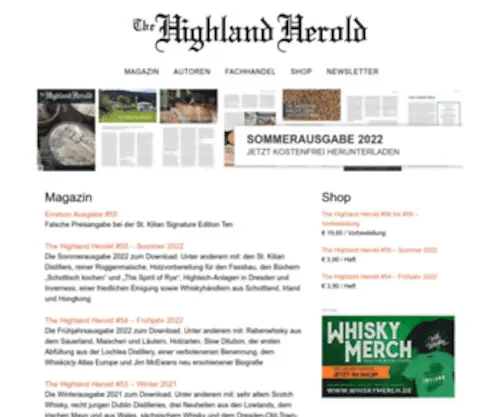 Highland-Herold.de(Highland Herold) Screenshot