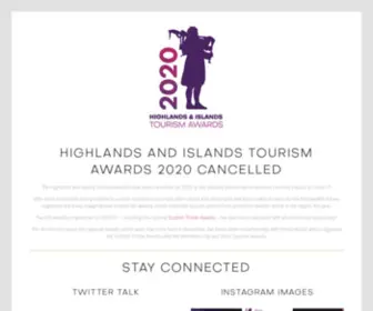Highland-Tourism-Awards.co.uk(Highlands and Islands Tourism Awards) Screenshot