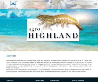 Highlandagro.com(Highland Agro) Screenshot