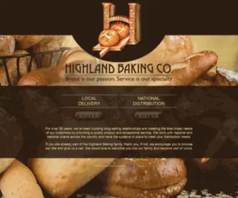 Highlandbaking.com(Highland Baking Co) Screenshot