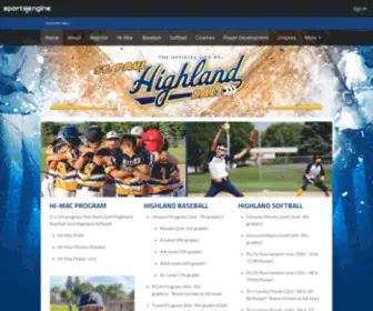 Highlandball.org(Highland Ball) Screenshot