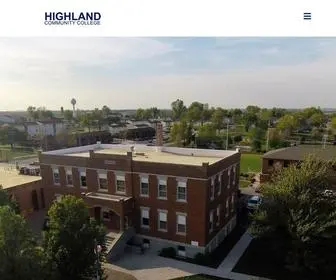 Highlandcc.edu(Highland Community College) Screenshot