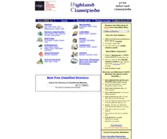 Highlandclassifieds.com(Free Business Classifieds) Screenshot